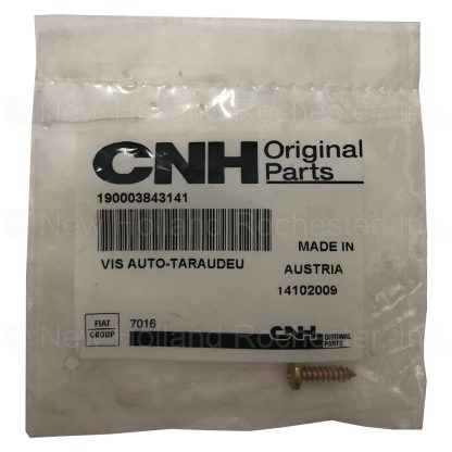 New Holland Self-Tap Screw Part # 190003843141 - Image 3