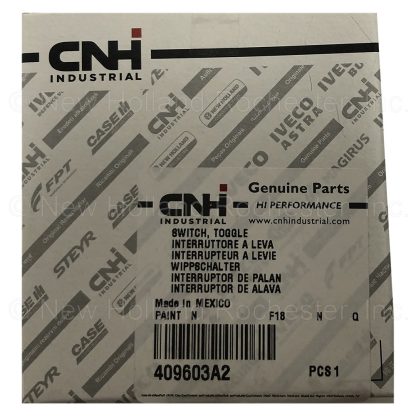 New Holland Switch Part # 409603A2 - Image 2