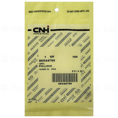 New Holland Lock Pin Part # 86544799 - Image 2