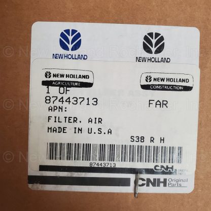 New Holland Air Filter Part # 87443713 - Image 4