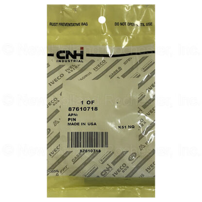 New Holland Pin Part # 87610718 - Image 2