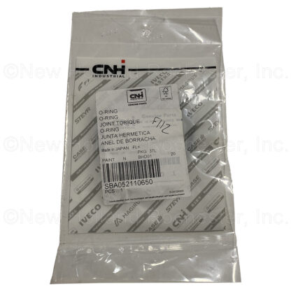 New Holland O-Ring Part # SBA052110650 - Image 3