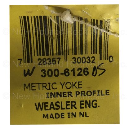 New Holland 1-5/64" Bore 1 Series Yoke Part # W3006126DS - Image 3