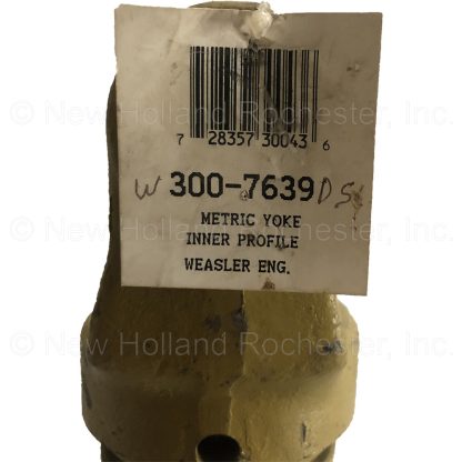 New Holland 1-9/16" Bore 2100 Series Yoke Part # W3007639DS - Image 3