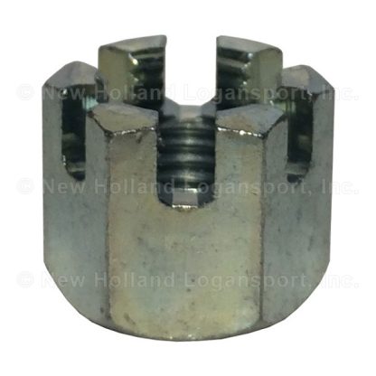 Kubota Slotted / Castle Nut 4T M10x1.25 Part # 02374-50120 - Image 2
