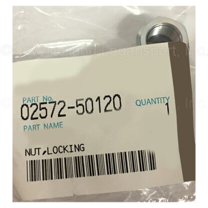 Kubota Self Locking Nut Part # 02572-50120 - Image 2