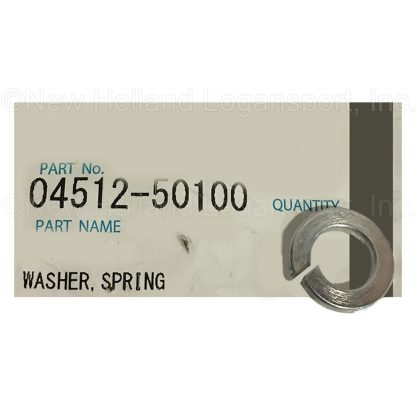 Kubota M10 Spring Lock Washer Part # 04512-50100 - Image 3