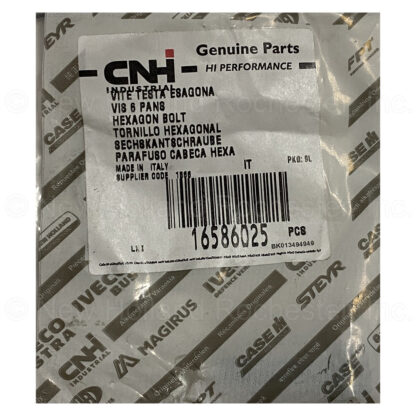 New Holland Screw Part # 16586025 - Image 2