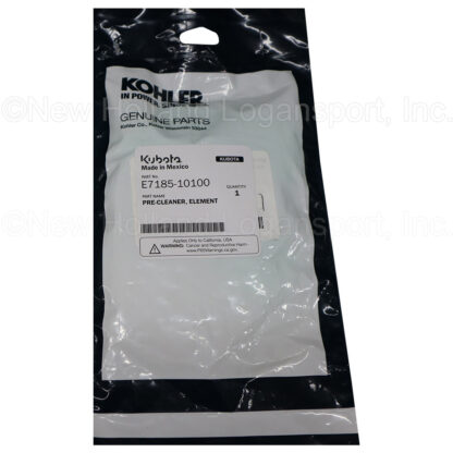 Kubota Pre-Cleaner Filter Part # E7185-10100 - Image 2