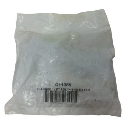 Kinze 1"-14 x 3" 12 Point Flanged Cap Screw Part # G11085 - Image 2