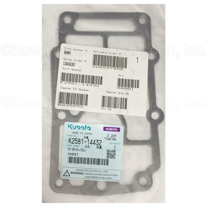 Kubota Gasket Part # K2581-14432 - Image 2