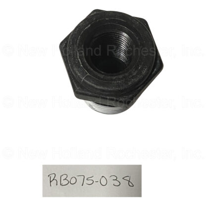 Banjo 3/4" MPT X 3/8" FPT Reducing Bushing Part # RB075-038 - Image 2