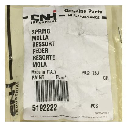 New Holland Spring Part # 5192222 - Image 2