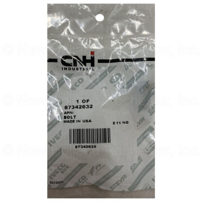 New Holland Bolt Part # 87342632 - Image 2