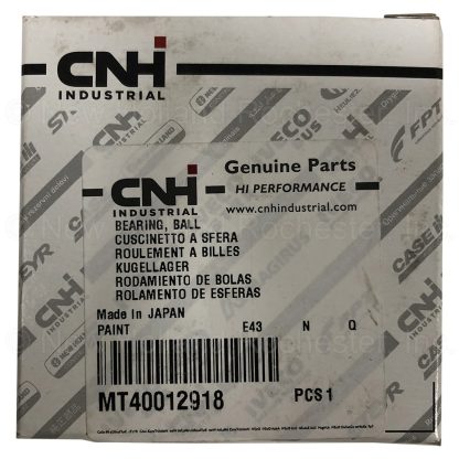 New Holland Ball Bearing Part # MT40012918 - Image 2