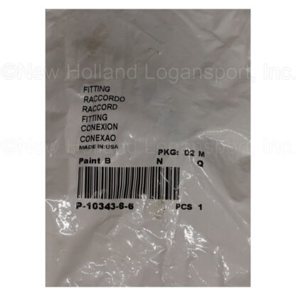 New Holland Fitting Part # P-10343-6-6 - Image 2