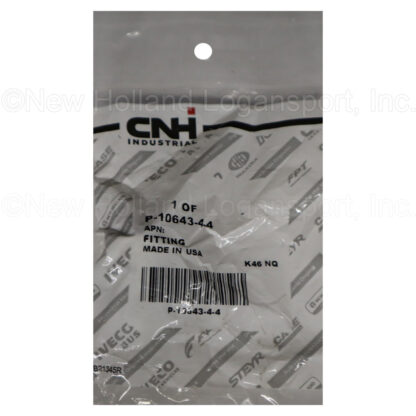 New Holland Fitting Part # P-10643-4-4 - Image 2