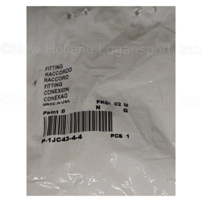 New Holland Fitting Part # P-1JC43-4-4 - Image 2