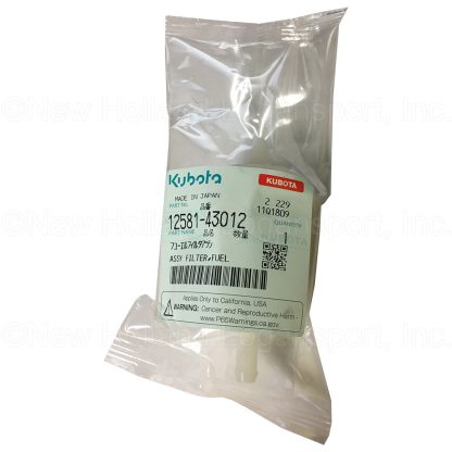 Kubota Fuel Filter Assy Part # 12581-43012 - Image 2