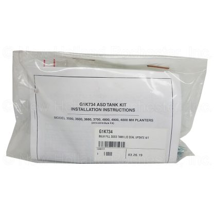 Kinze Bulk Fill Seed Tank Lid Seal Update Kit Part # G1K734 - Image 2