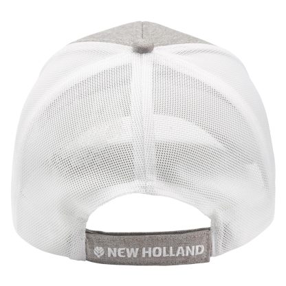 New Holland Gray and White Mesh Hat Part # NH362620 - Image 2