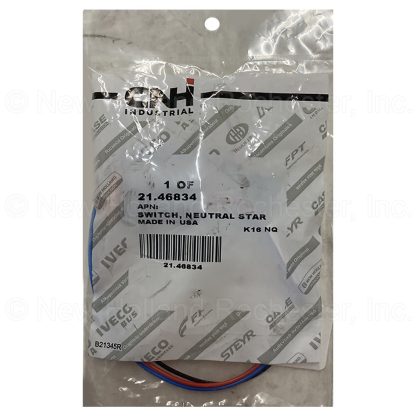 New Holland Neutral Start Switch Part # 21.46834 - Image 2