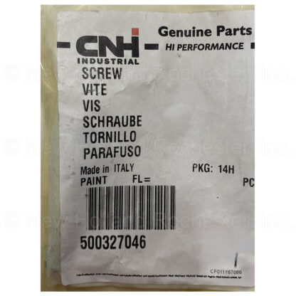 New Holland Screw Part # 500327046 - Image 2