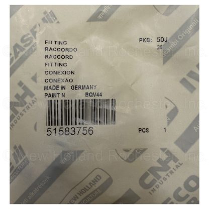 New Holland Fitting Part # 51583756 - Image 2