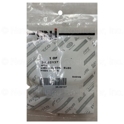 New Holland Electrical Connector Part # 35.02137 - Image 2