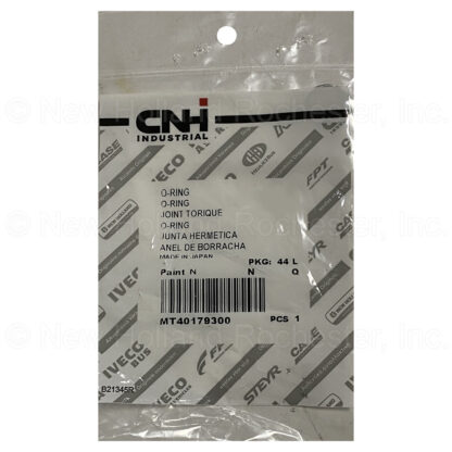 New Holland O-Ring Part # MT40179300 - Image 2