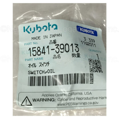 Kubota Oil Switch Part # 15841-39013 - Image 2