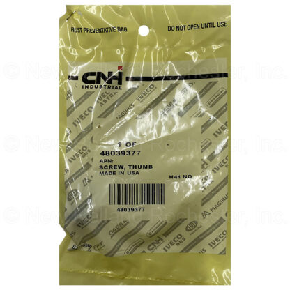 New Holland Thumb Screw Part # 48039377 - Image 2