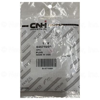 New Holland Plug Part # 84571099 - Image 2