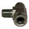 Burns Pipe Tee Male - Female 1/4" NPT Part # 25VC4 - Image 3
