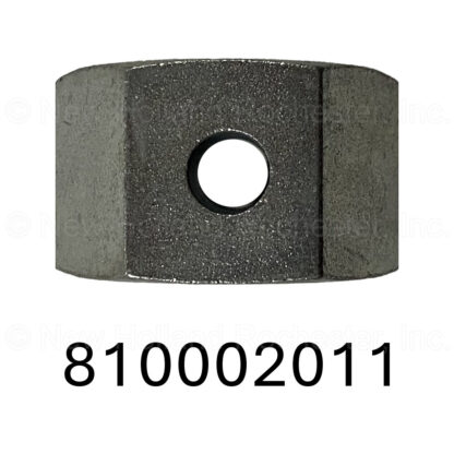 Hiniker Drilled Hex Nut Part # 810002011 - Image 2