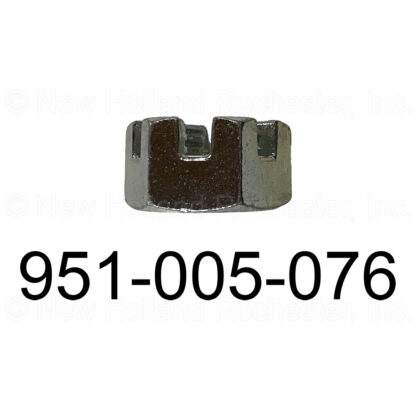 Hiniker Slotted Hex Nut Part # 951005076 - Image 2